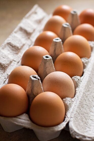 مراحل ساخت شانه تخم مرغ