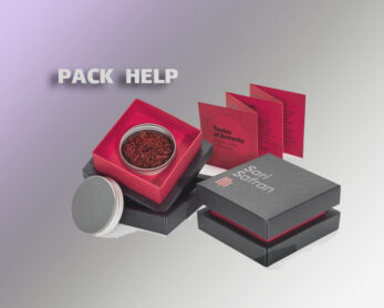 بسته بندی لاکچری زعفران برای صادرات  hardbox