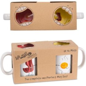 با طراحی های خاص بسته بندی های خاص را می افرینیم که در بین رقبا ماگ شما تک و خاص باشد. Mug packaging